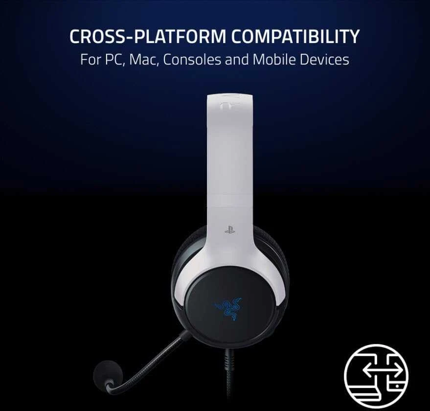 Razer | Ausinės Žaidimams skirta Playstation 5 | Kaira X | su laidu | Over-Ear