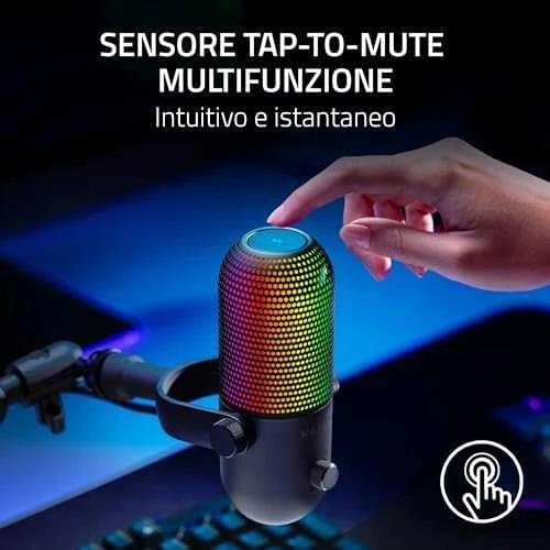 Razer | Srautinio perdavimo mikrofonas | Seiren V3 | Chroma | Laidinis