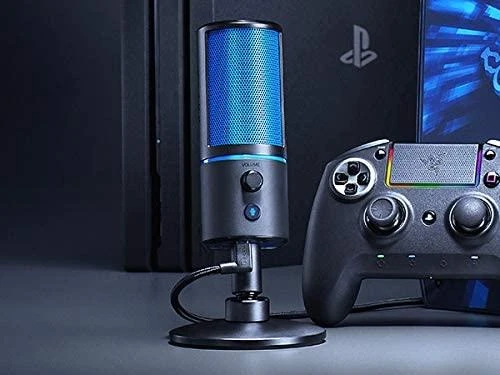 Razer | Seiren X | N/A | Laidinis | Kardioidinio kondensatoriaus mikrofono PS4 versija
