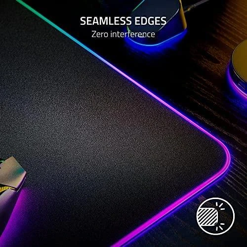 Razer | Strider Chroma Pelės kilimėlis | Pelės kilimėlis | 900 x 370 x 4 mm | Juodas