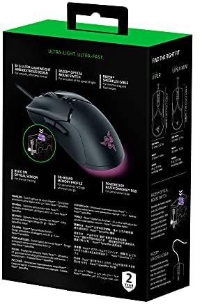 Razer Pelė žaidimams Viper Mini Optinė, RGB LED light, su laidu