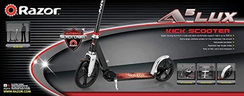Razor A5 Lux paspirtukas Juodas