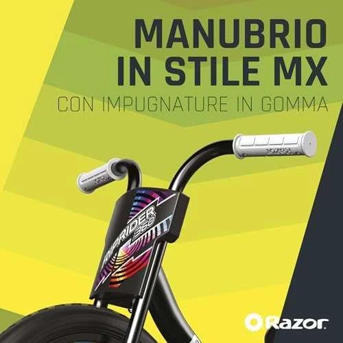 Triratis dviratis Razor RipRider 360 Lightshow, juodos spalvos