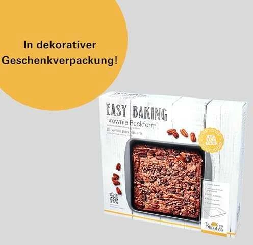 Forma do brownie 23 x 23 cm EASY BAKING / Birkmann