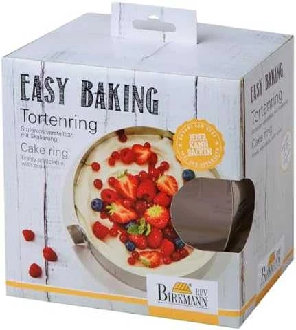 EASY BAKING konditerijos apvadas - reguliuojamas / Birkmann