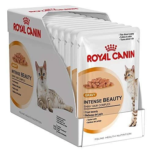 Royal Canin Intense Beauty 85g konservuotas pašaras katėms maišelyje