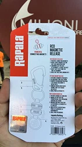 Magnetinis segtukas-klipsas Rapala RCD pilkas