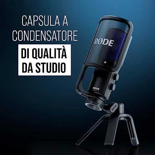 Rode NT-USB+ mikrofonas