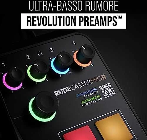 Rode Podkastų Studija - Røde Rødecaster Pro II Juodas