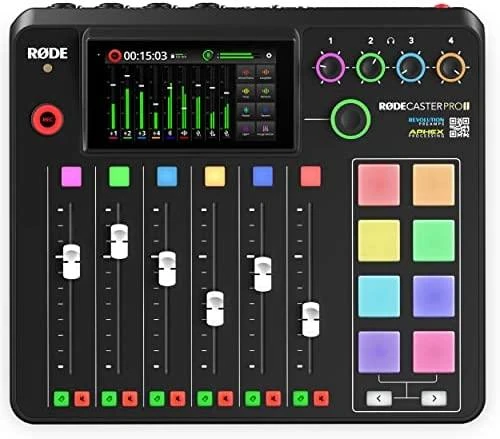Rode Podkastų Studija - Røde Rødecaster Pro II Juodas