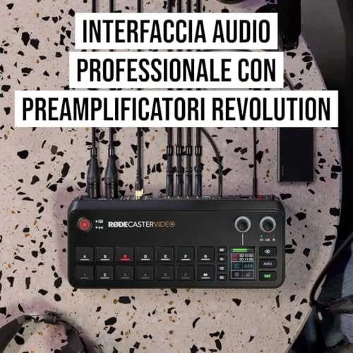 Rode RØDECaster Video – Podcast'ų kūrimo studija