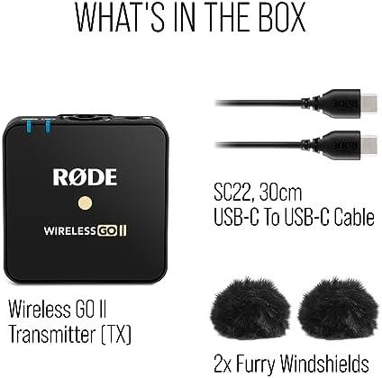 Rode RØDE Wireless GO II TX - specialus belaidis GO II siųstuvas