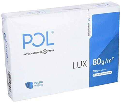 Igepa Spausdinimo Popierius - POLLUX A4 80g/m² 500 Lapų Matinis Baltas