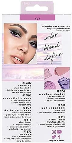 Šepetėlių rinkinys Real Techniques Essentials, 8 vnt.