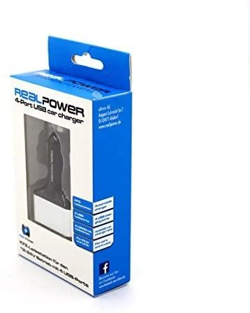 Realpower 4x USB-A 2,4 A įkroviklis (176636)