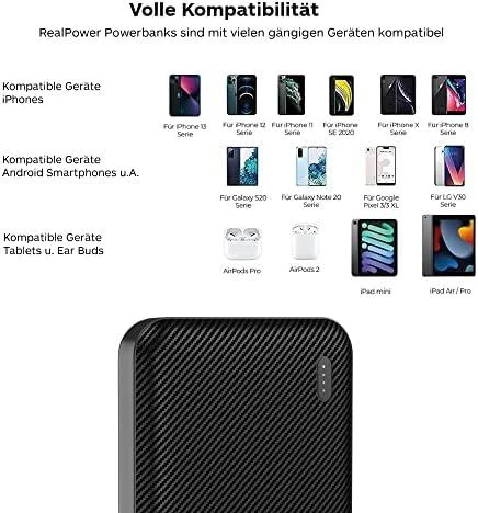 Powerbank Realpower PB-20000 SE 20000mAh Juodas (415548)