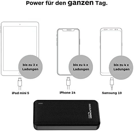 Powerbank Realpower PB-20000 SE 20000mAh Juodas (415548)