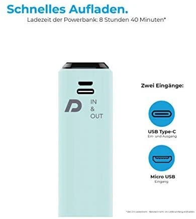Carruzzo RealPower PB-20000PD+ Nutopia 20000 mAh Mėlyna