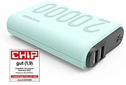Carruzzo RealPower PB-20000PD+ Nutopia 20000 mAh Mėlyna