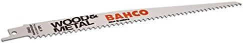 Bahco Tiesinio pjūklo geležtės Sandflex Bi-Metal 100mm*0,9mm SC 4/6TPI, lengviesiams metalams 2vnt