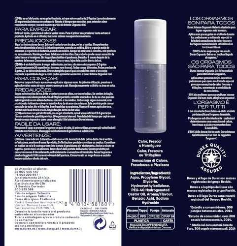 Durex Intense Orgasmic Gel želė 10ml