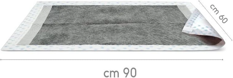 Rinaldo Franco Spa Record AssorbiPiu Anglies paklotai 60x90cm – sugeriantys kilimėliai su aktyvuota anglimi, 30 vnt.