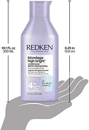 Redken Blondage High Bright kondicionierius, 300 ml