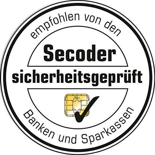 Atminties kortelė Carruzzo Reiner SCT cyberJack RFID skaitytuvas USB Juoda