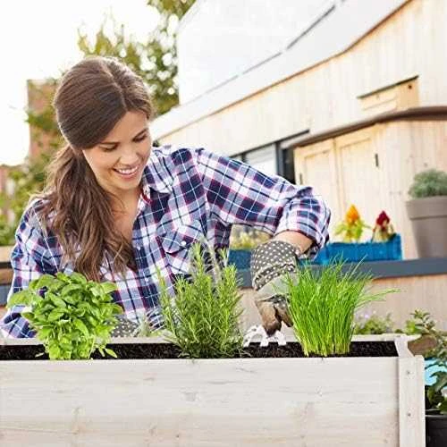 Pakeltas vazonas EASY GROW antracitinė
