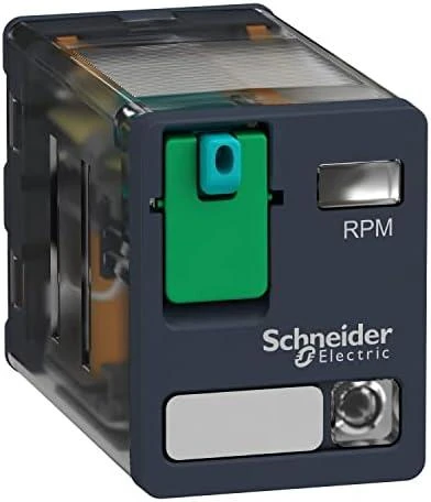 Schneider Electric Miniatiūrinė relė 2P 15A 24V DC (RPM22BD)