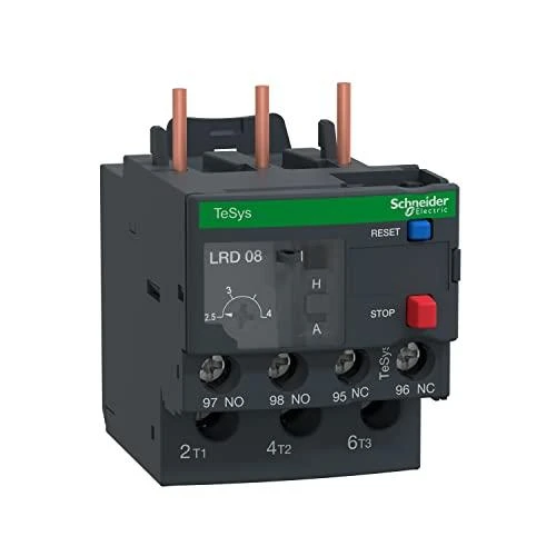 „Schneider Electric“ LRD08-TERMINĖ RELĖ 2,5–4 A