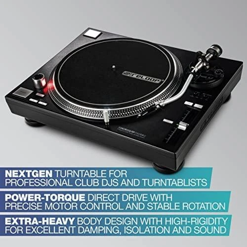 Reloop RP-7000 MK2 Sidabrinis - DJ patefonas