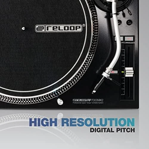 Reloop RP-7000 MK2 Sidabrinis - DJ patefonas