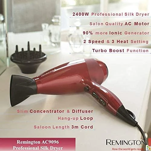 REMINGTON AC9096 Plaukų džiovintuvas REMINGTON - AC9096 Silk