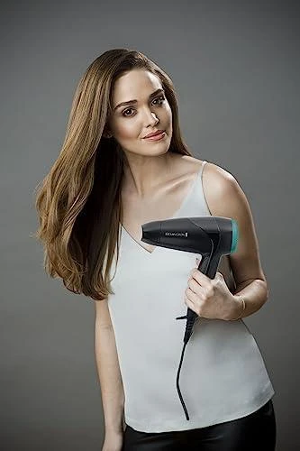 Plaukų džiovintuvas Remington D1500 Juoda, Žalia 2000 W