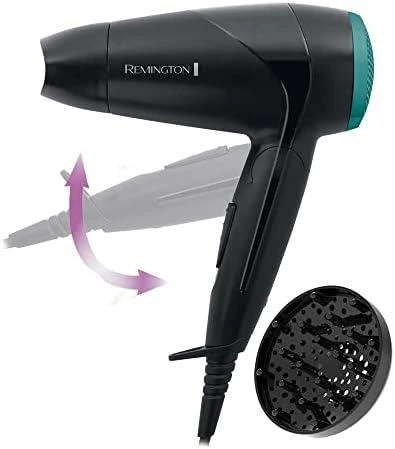 Plaukų džiovintuvas Remington D1500 Juoda, Žalia 2000 W