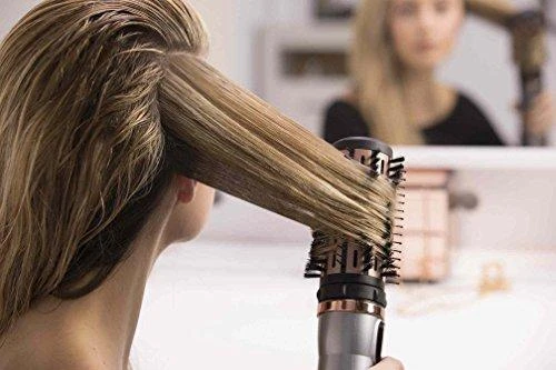 Remington Keratin Protect Rotating Air Styler | AS8810 | Keraminė šildymo sistema | Šildymo lygių skaičius 2 | 100 W | Pilkas/Juodas