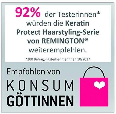 Remington Keratin Protect Rotating Air Styler | AS8810 | Keraminė šildymo sistema | Šildymo lygių skaičius 2 | 100 W | Pilkas/Juodas