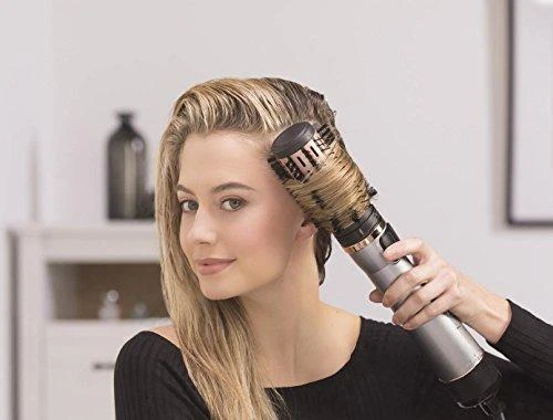Remington Keratin Protect Rotating Air Styler | AS8810 | Keraminė šildymo sistema | Šildymo lygių skaičius 2 | 100 W | Pilkas/Juodas