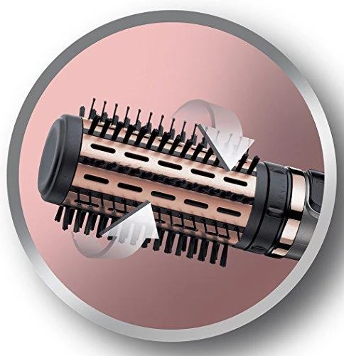 Remington Keratin Protect Rotating Air Styler | AS8810 | Keraminė šildymo sistema | Šildymo lygių skaičius 2 | 100 W | Pilkas/Juodas