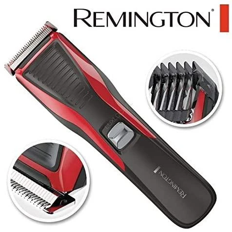 Remington Hair clipper HC5100 Juoda, Raudona