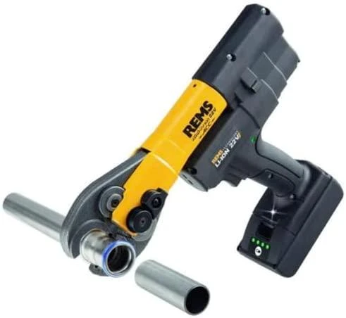 Vamzdžių presavimo įrankis REMS Mini-Press 22V ACC L-Boxx 2,5Ah