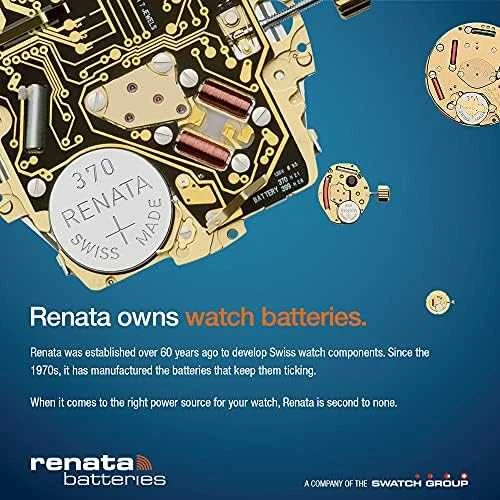 Renata 377 SR626SW sidabro oksido laikrodžių baterijos 10 vnt.