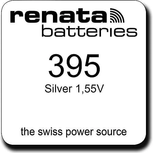 Baterijos Renata 395 (SR927SW) 10 Vnt.