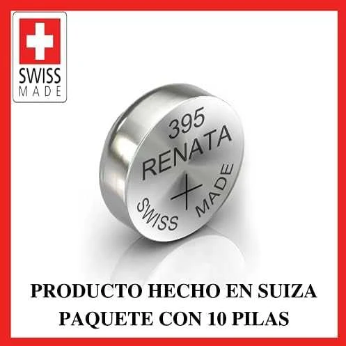 Baterijos Renata 395 (SR927SW) 10 Vnt.