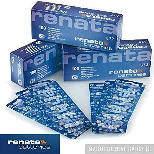 Baterijos Renata 395 (SR927SW) 10 Vnt.