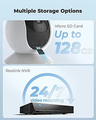 Reolink IP kamera E1 PRO 4 MP, fiksuota, H.264, Micro SD