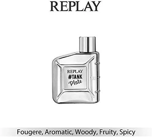 Replay Tank Plate For Him EDT tualetinis vanduo vyrams, 100 ml