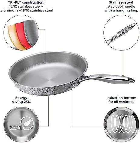„Resto Kitchenware Crater“ apvali universali keptuvė
