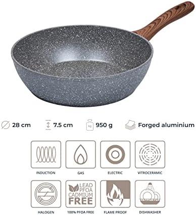 Resto DEEP FRYPAN D28 H7.5CM/93054 RESTO keptuvė